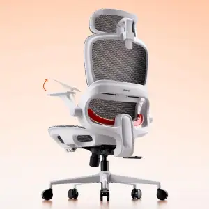 SIHOO B100 Bürostuhl Ergonomisch, Schreibtischstuhl mit Adaptiver Dynamischer Lordosestütze, Comp...