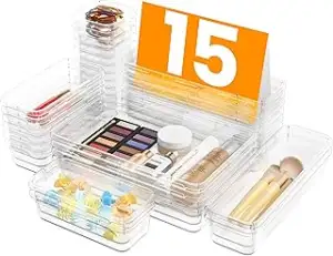 A-LuGei ?? ??ü??? Schubladen Organizer 4 Größen, Schminktisch Organizer Make Up Organizer, Ordnun...