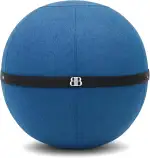 Sitzball büro ergonomisch - Sitzmöbel und Yogaball - Anti-Rückenschmerzen- Gymnastikball mit Bezu...