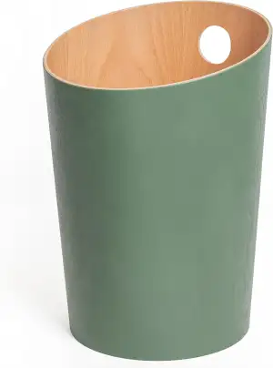 Kazai.® Design-Papierkorb 'Bennet' | Einzigartiges Design für Büro, Schlafzimmer