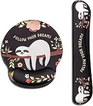 Handballenauflage Set Ergonomisches Mauspad Handballenauflage Tastatur Handgelenkstützen A-BT-080