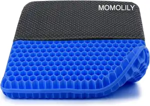 Großes Gelsitzkissen Sitzkissen bürostuhl,Gelsitzkissen,Sitzkissen Orthopädisch-Hohe Atmungsaktiv...