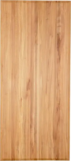 Tischplatte 160x80x25 cm Massivholz Buche - Hochwertige Massivholzplatte feinges