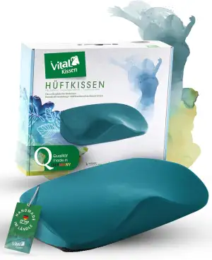 Hüftkissen- das Original. Orthopädisches Sitzkissen – Ergonomisches Keilkissen f