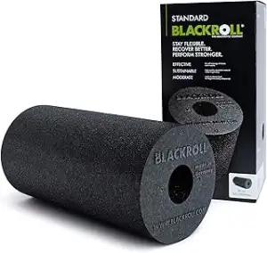 BLACKROLL® STANDARD - Originale Faszienrolle (30 x 15 cm), Fitness-Rolle zur Selbstmassage von Rü...