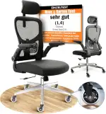 CLOUVOU SmartSeat Bürostuhl Ergonomisch [TESTSIEGER] Schreibtischstuhl 100% individuell einstellb...