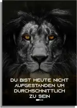 CLEAN SPORTS® Motivationsposter - Gym Bild Motivation für Bodybilder im Din A1 Format - Trainingsposter für Fitnessstudios und Homegym - ohne Rahmen (Din A1)