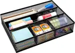EasyPAG Metall Schubladen Tablett Stiftablage Schreibtisch Organizer Stiftehalter Stiftköcher Ute...