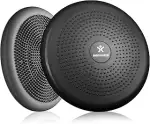 BODYMATE Balance Kissen mit Pumpe, Ø 34 cm | Propriozeptives Kissen, instabiles Kissen, aufblasba...
