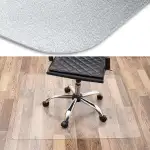 Floordirekt PRO - Bürostuhl Unterlage - transparente Bodenschutzmatte für Hartböden - Bodenmatte, Bodenschutz, Unterlegmatte (75 x 120 cm)
