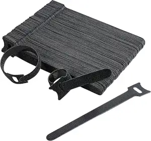 Amazon Basics Kabelbinder, verstellbar, zum Organisieren von Kabeln, 100 Stück, 