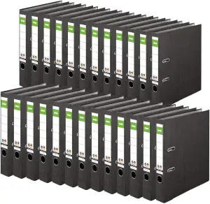 Original DINOR Ordner-Wolkenmarmor-Recycling - Made in Germany. 25er Pack 5 cm b