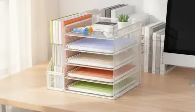 Der smarte Schreibtisch Organizer mit 5 Ablagen: So schaffen Sie mühelos Ordnung