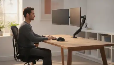 Ergonomische Bildschirmhöhe: Schmerzfrei arbeiten