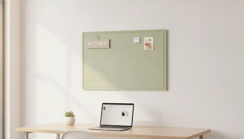 Die smarte Alternative zur Korktafel: Warum die Filz Pinnwand 120 x 90 cm jetzt alle begeistert