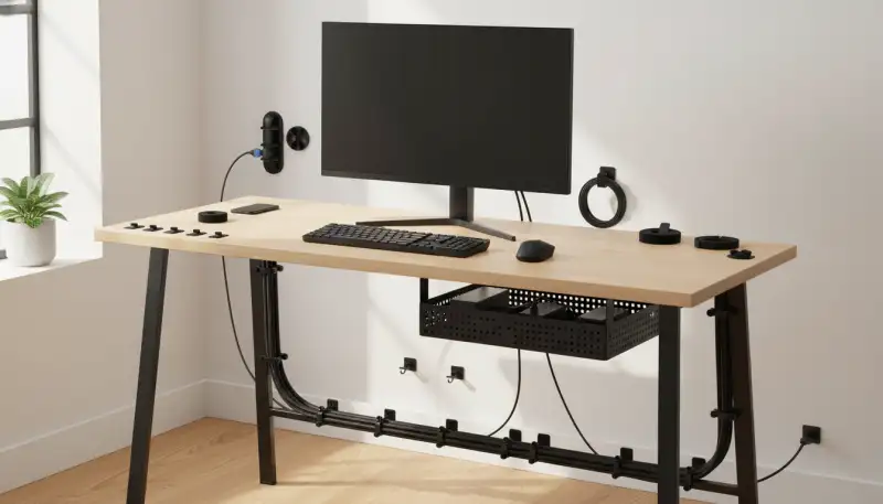 Kabelsalat am Schreibtisch: Mehr Ordnung, mehr Ergonomie
