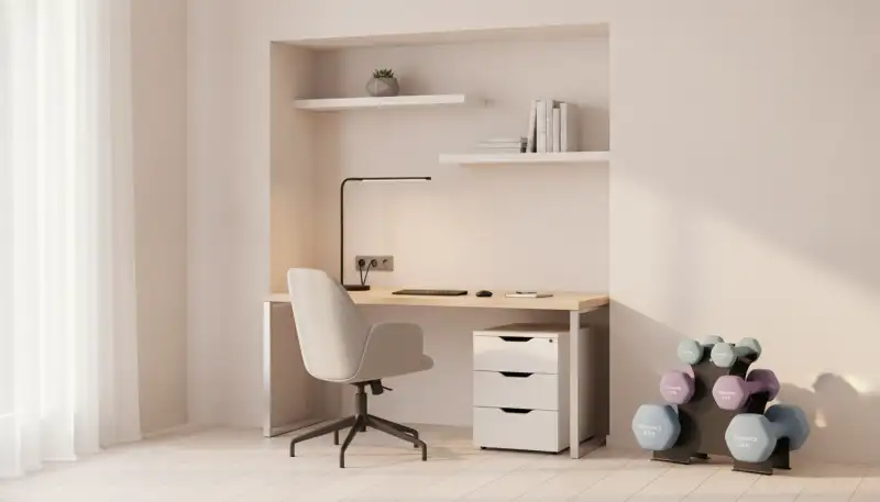 Nischen-Schreibtisch: Dein cleverer Arbeitsplatz