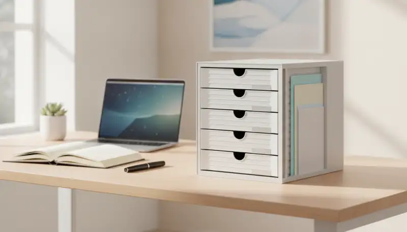 Ordnung leicht gemacht: Die HAN Schubladenbox SYSTEMBOX erobert unsere Schreibtische